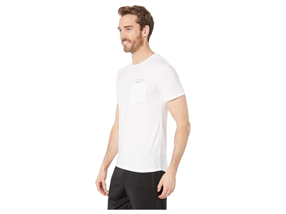 

ASICS Tiger DT Pocket Short Sleeve Tee (Real White) Men's T Shirt
