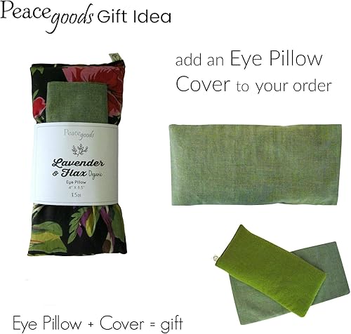 Miniatura 2 de Paquete de 6 almohadas perfumadas para ojos de lavanda, 4 x 8.5 pulgadas, algodón suave y relajante, colores naturalmente calmantes, masaje de yoga,