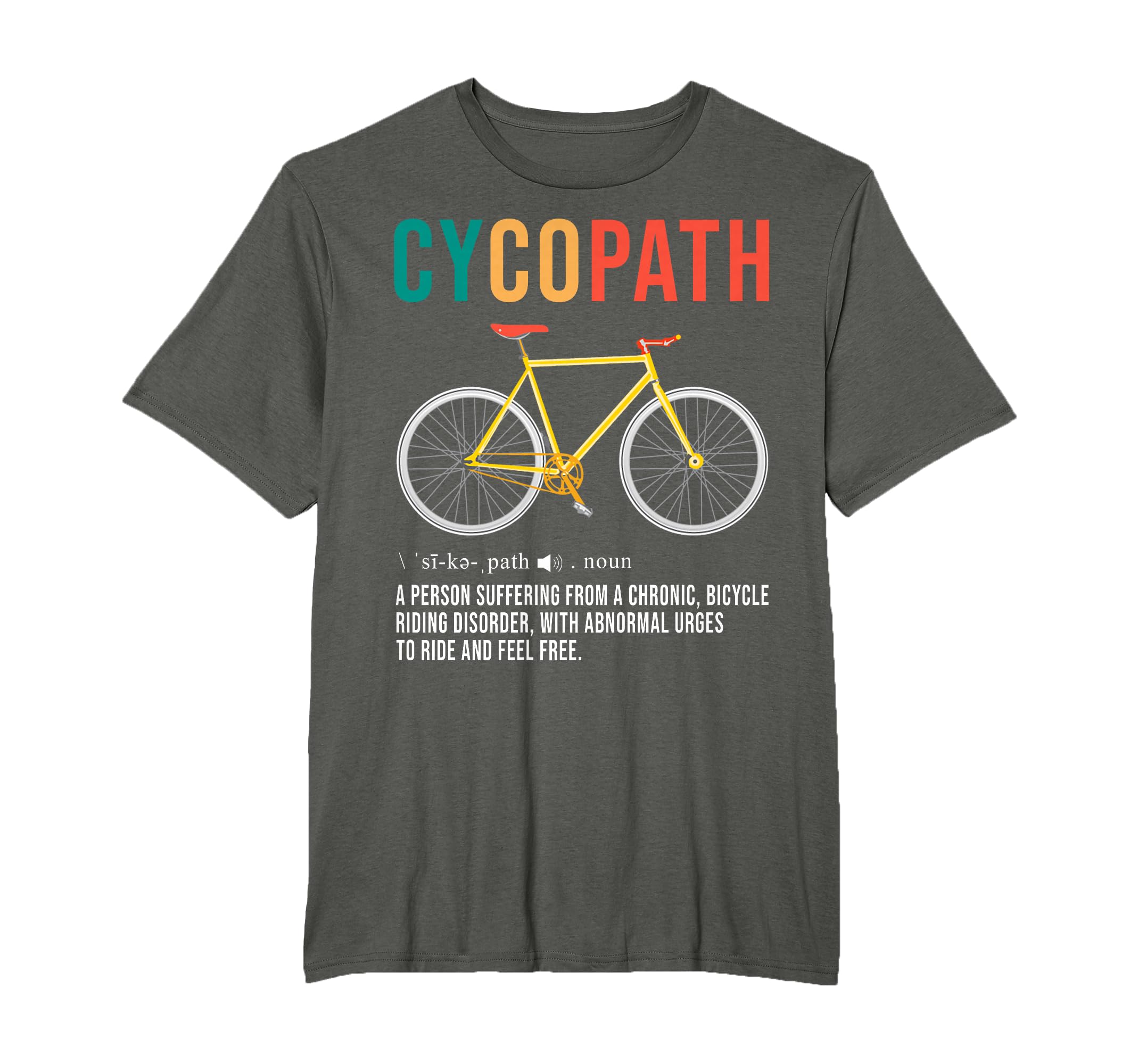 Funny Cycling Bike Biking Bike Racing Riders MTB T-Shirt