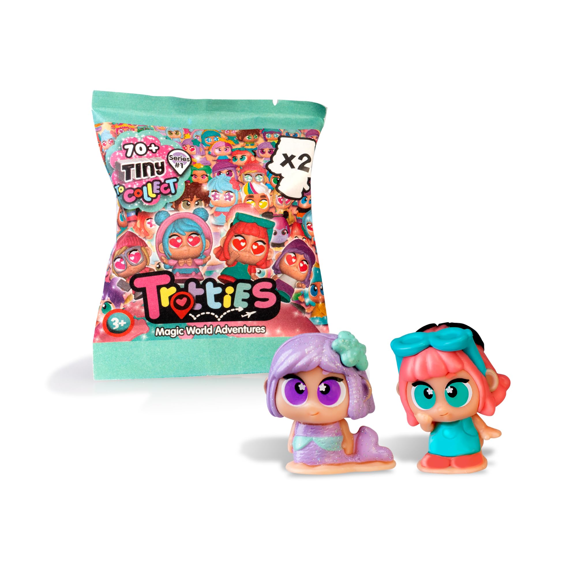 Trotties Tiny (TFT27000) Surprise Envelopes With 2 Figures, Random