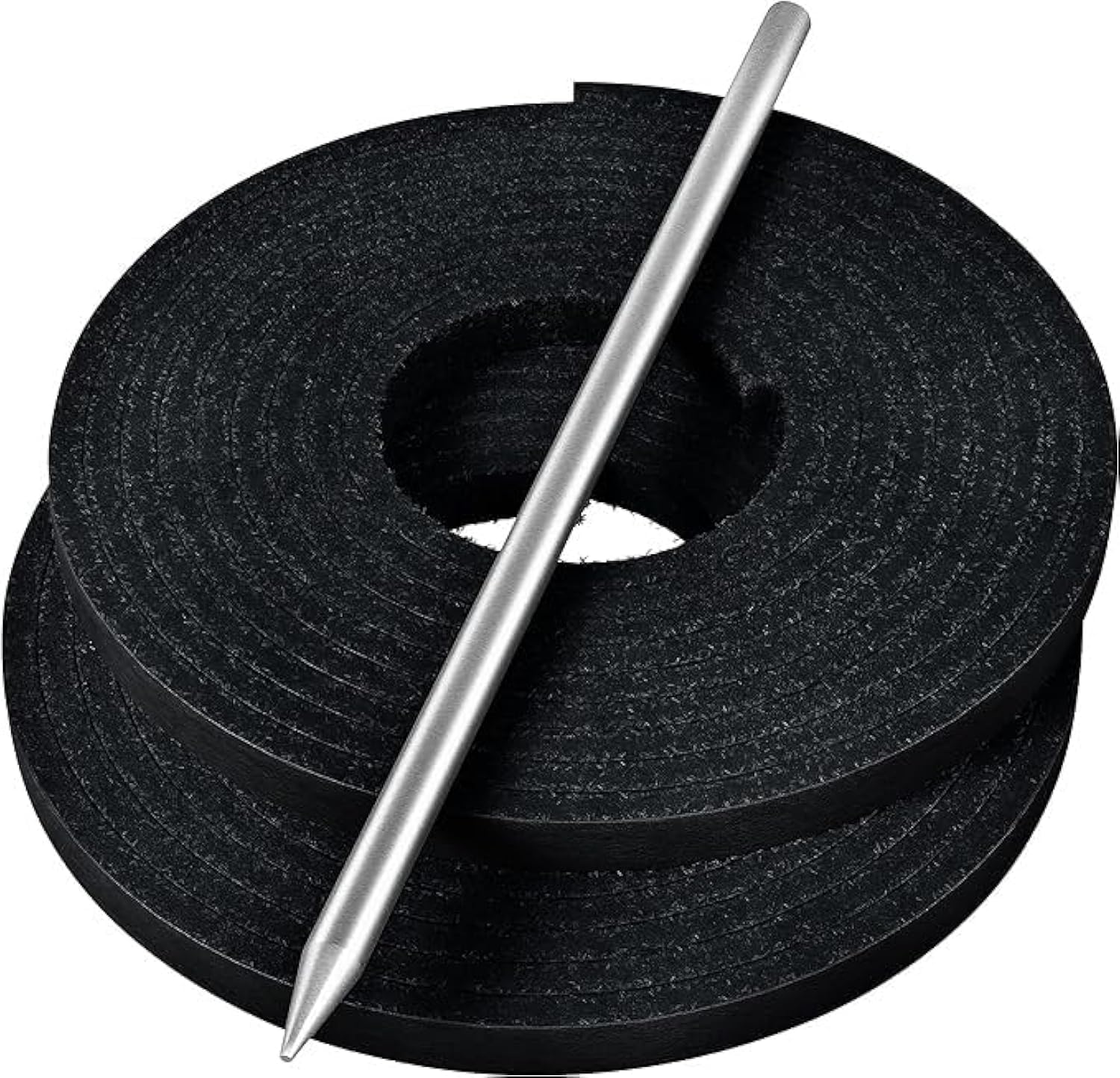 THE WHITE SHOPSoftball and Baseball Glove Lace Kit | Mitt Lace Glove Repair Lacing Kit | 2 Leather with Lacing Needle for Catchers Glove (Size : BLACK)