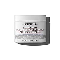 KIEHL'S Ultra Facial Overnight Rehydrating Mask, Maschera Notte Idratante