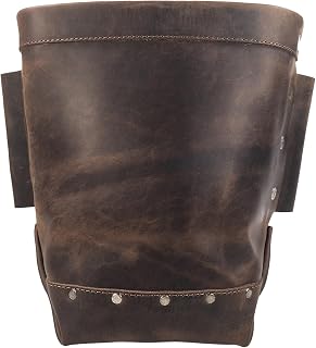 Hide & Drink, Heavy Duty Leather Tool Pouch, Organizer Bag, Holder, Work Essentials, Handmade Includes 101 Year Warranty :: Bourbon Brown