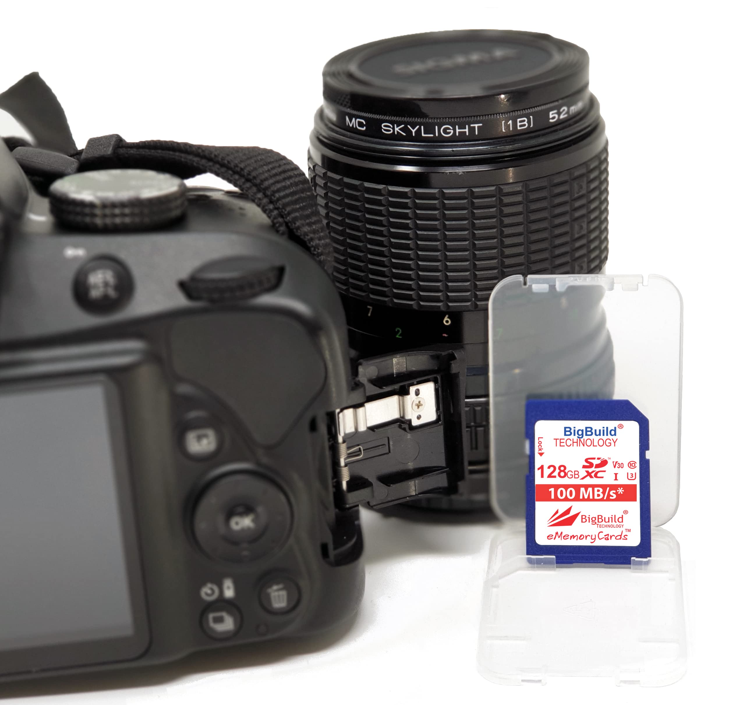128GB U3 SDXC-Speicherkarte für Canon EOS R50, Canon EOS R5 Mark II Kameras