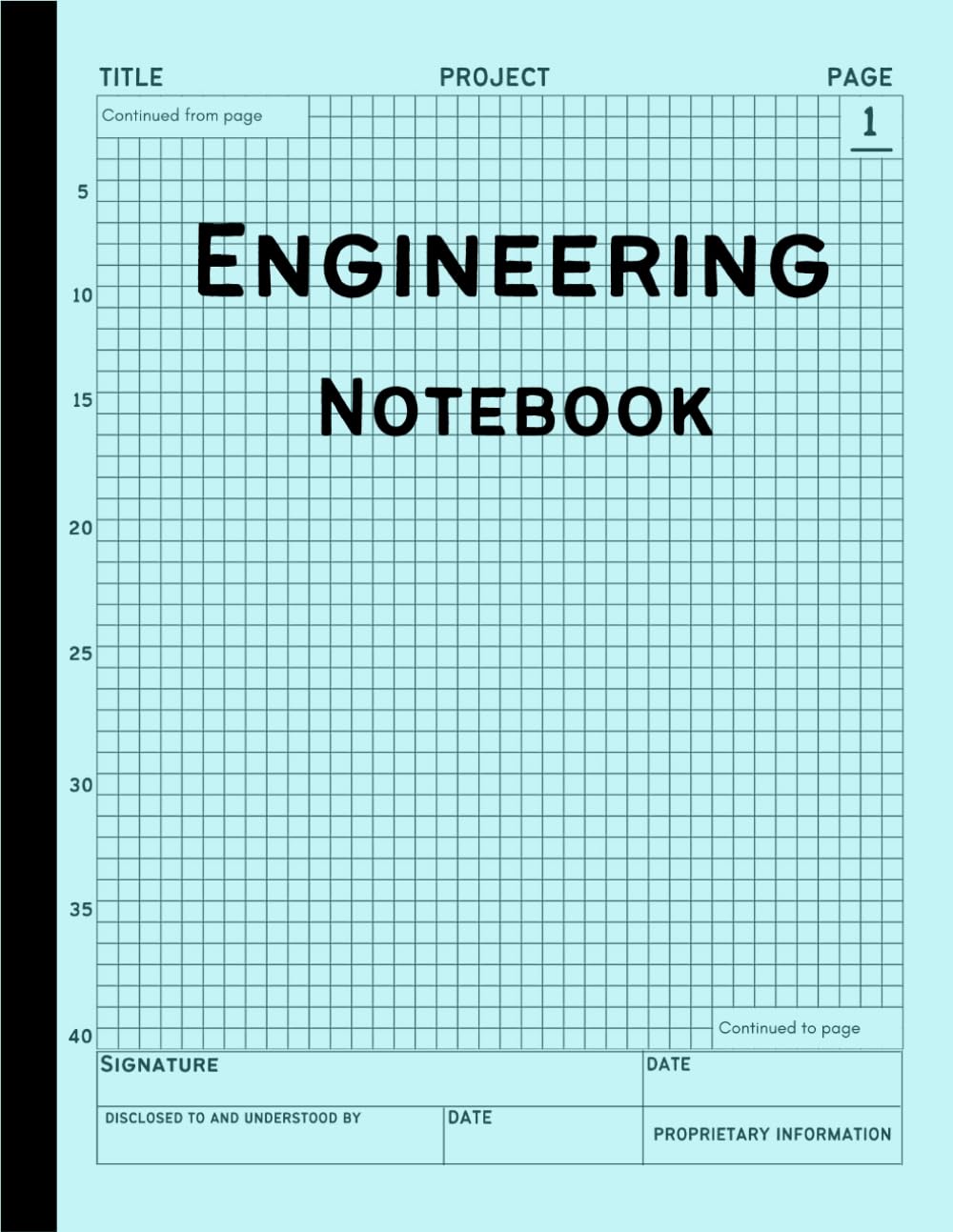 Quadrille Graph Paper Notebooks 6-Pack Engineering Notebooks - Grid ...