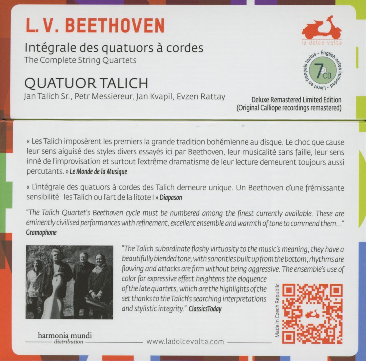 Quatuors à cordes (Intégrale)