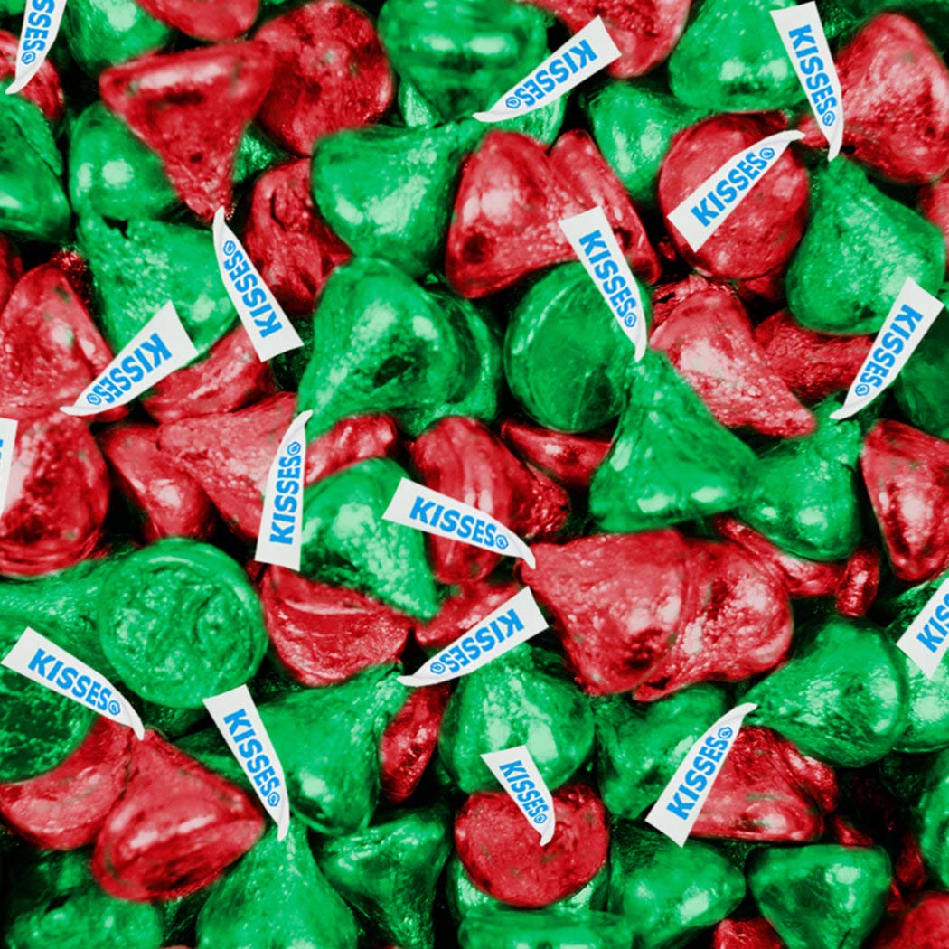 Amazon.com : Christmas Hershey Kisses 3 lb Bulk Red and Green