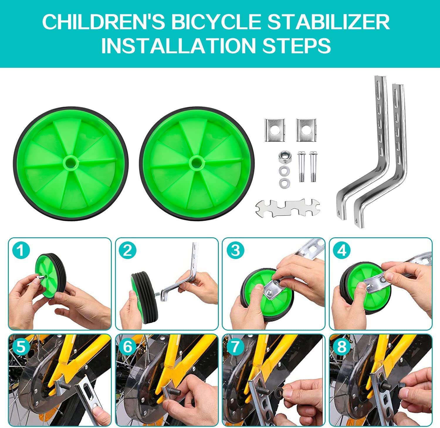 Rotelle Bicicletta Bambino Adie Bulloni Per Rotelle Bicicletta Bambini 3 8 Per Ruote 1049454
