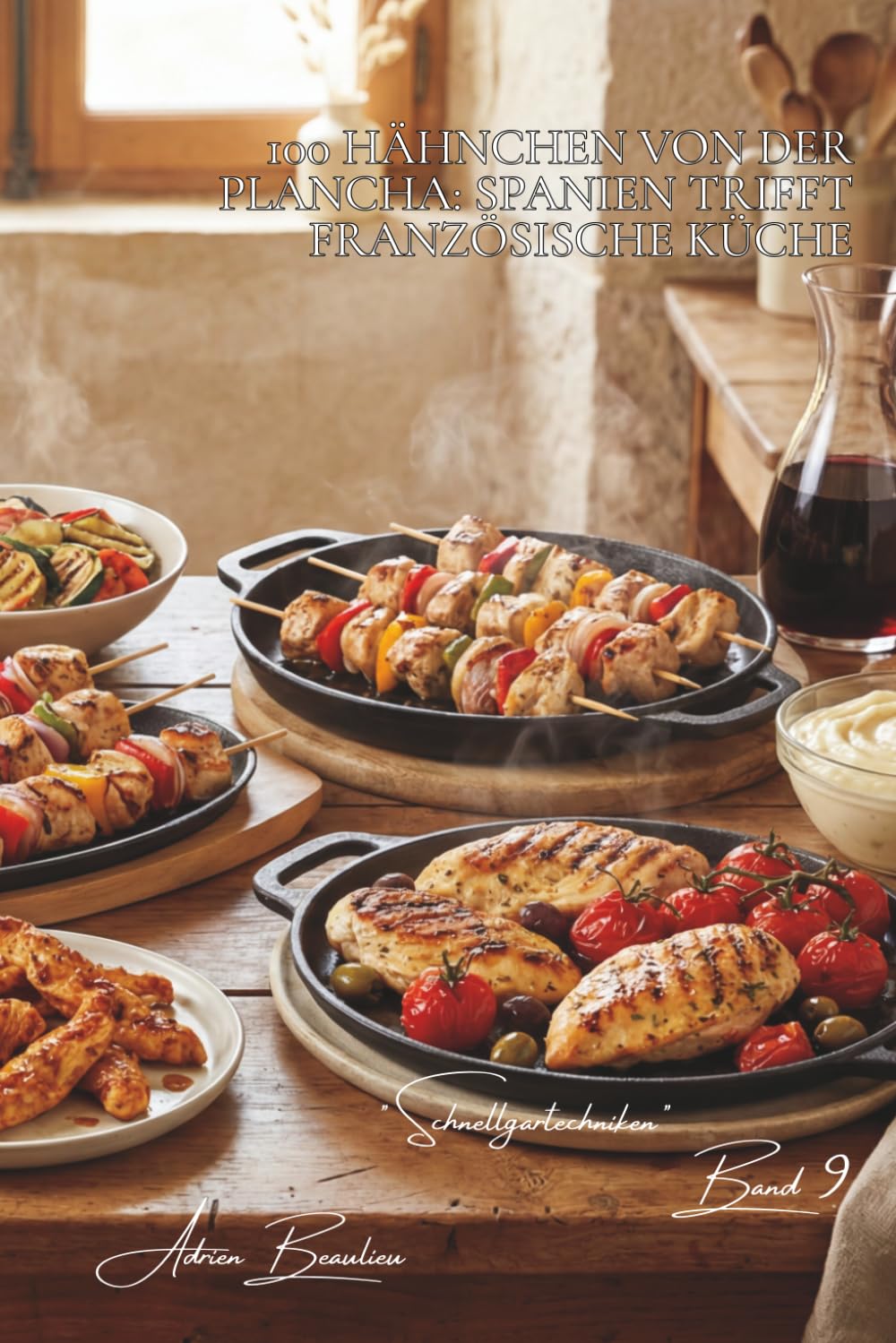 100 Hähnchen von der Plancha: Spanien trifft französische Küche: Perfekte Röstaromen, Marinaden und kontrollierte Hitze (Hähnchen-Serie – Unterreihe Schnellgartechniken)
