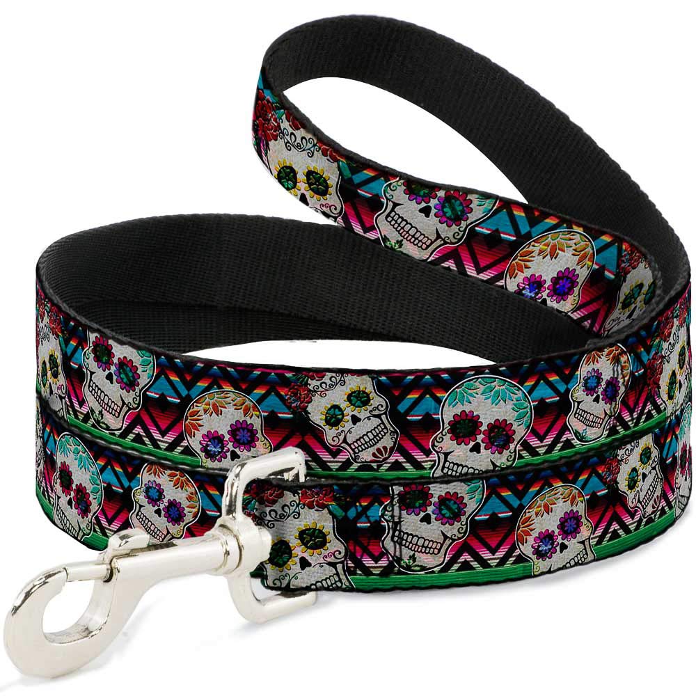 Laisse pour chien Zarape multicolore 3.8cm idéale pour les balades urbaines