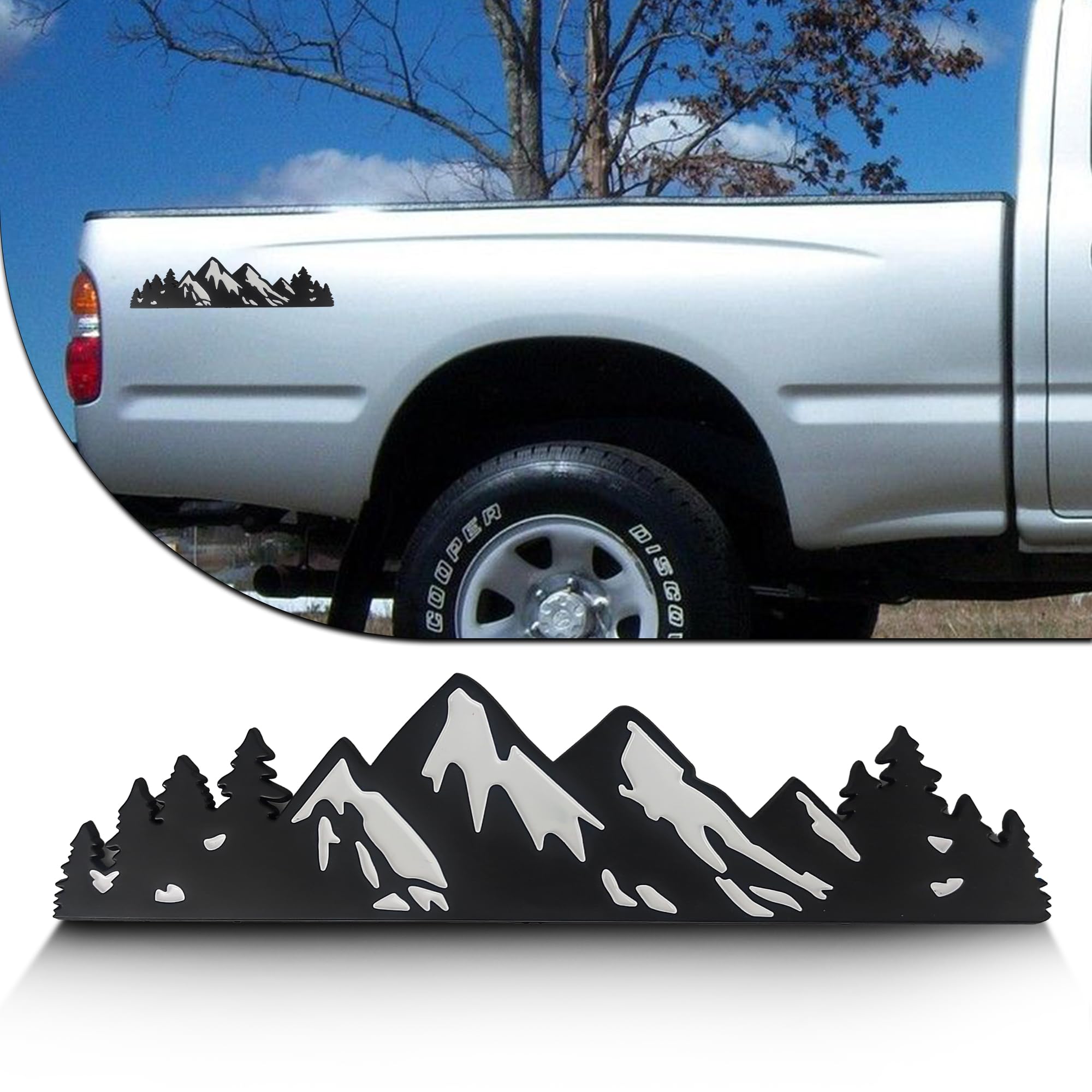 Logotipo de montaña para coche: personaliza el maletero de tu automóvil con estilo 7