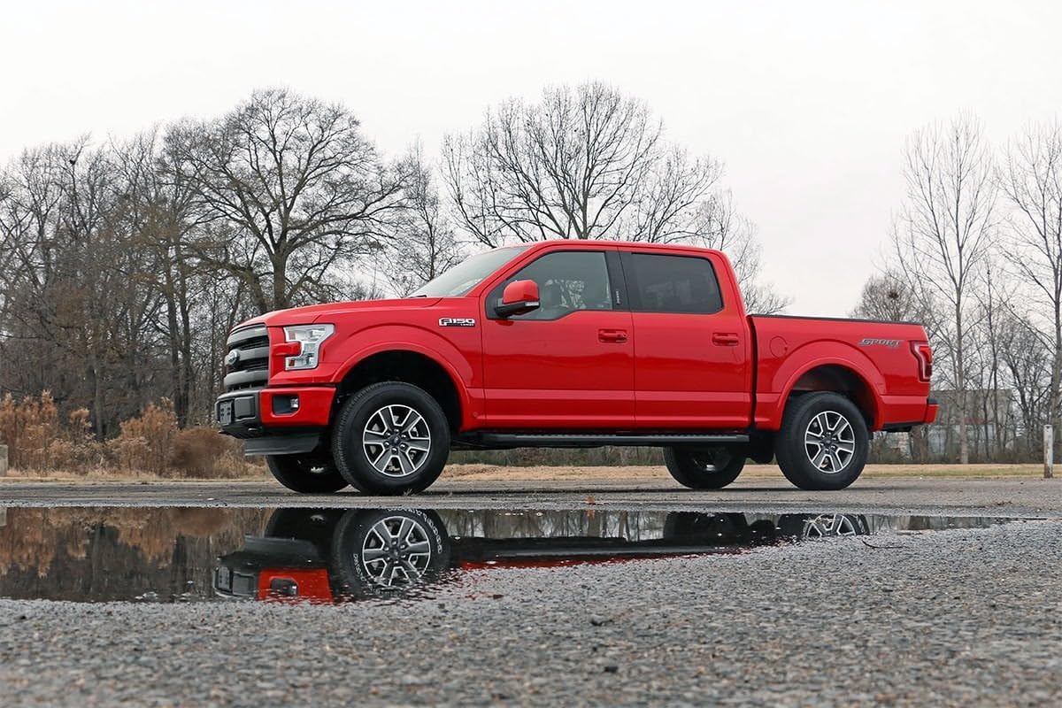 Rough Country 2" N3 Loaded Leveling Struts for 2014-2024 F150 2WD - 501074