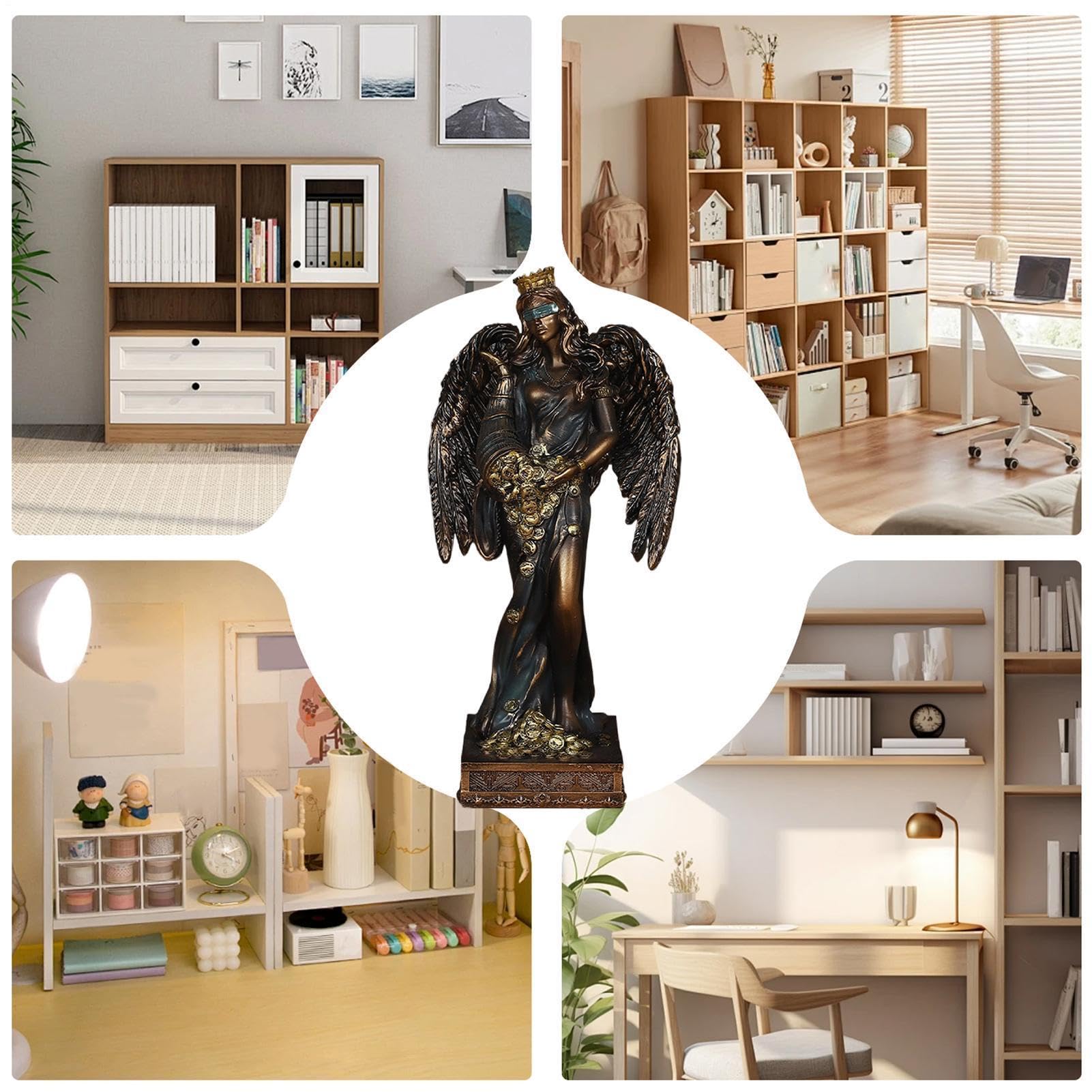 Scultura a forma di corpo femminile, statuetta decorativa in resina, decorazione artistica per scrivania, dea donna, decorazione per la casa, artigianato