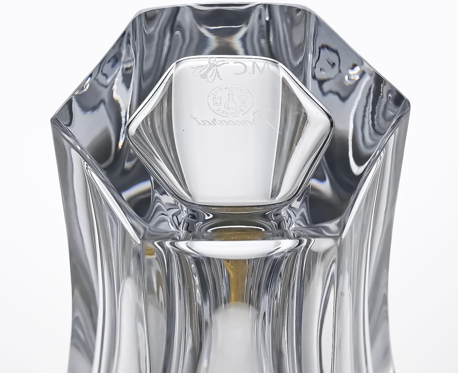 七宝焼　安藤七宝店　旭光釉双鶴文　花瓶　高さ約31㎝　台付　共箱　MR8333B 七宝焼 安藤七宝店 旭光釉双鶴文 花瓶 高さ約31㎝ 台付 共箱 MR8333B