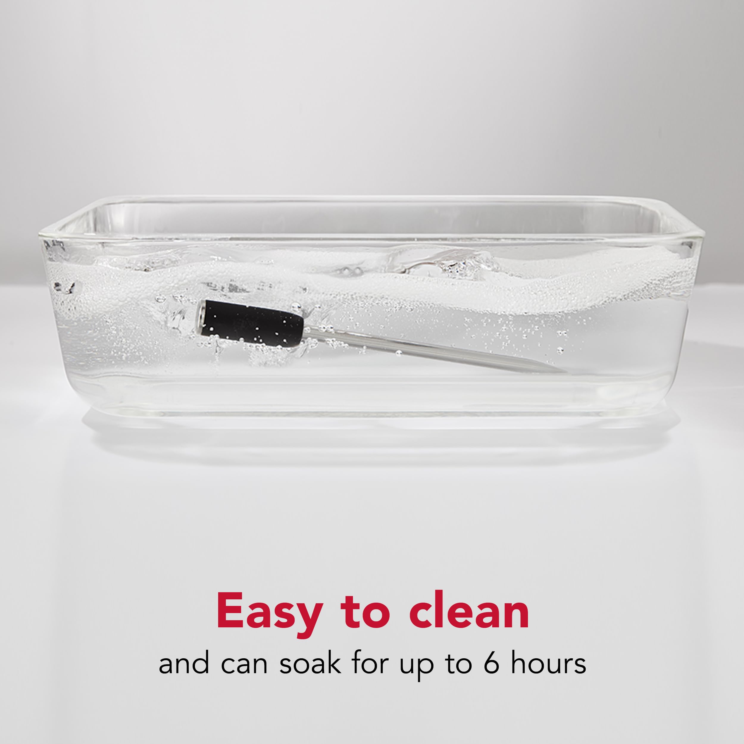 KitchenAid Smart Wireless Rechargable Thermometer, KTH11BM | Waterproof Design, Dishwasher-safe, Long-Range Bluetooth, Ideal for BBQ, grill, air fryer use