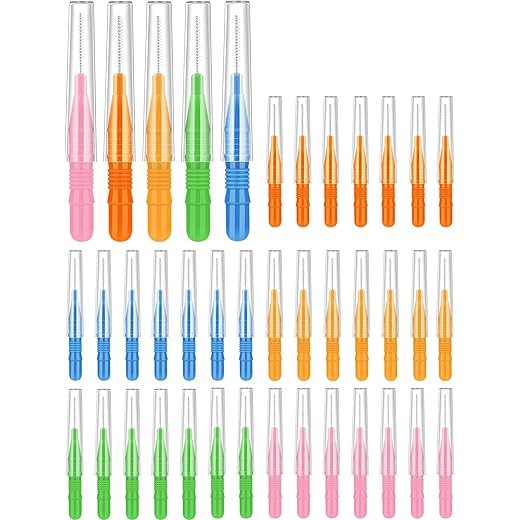 Interdental Brush Flosser 40 Pcs