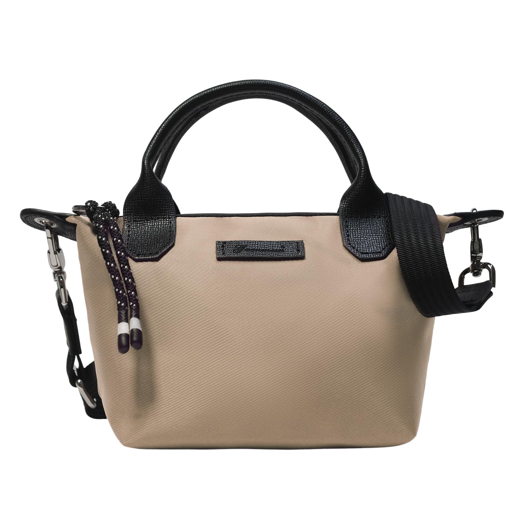 Designer Mini Tote Bag for Women - Lightweight Crossbody Purse with Adjustable Dual Straps (2-Way Carry)