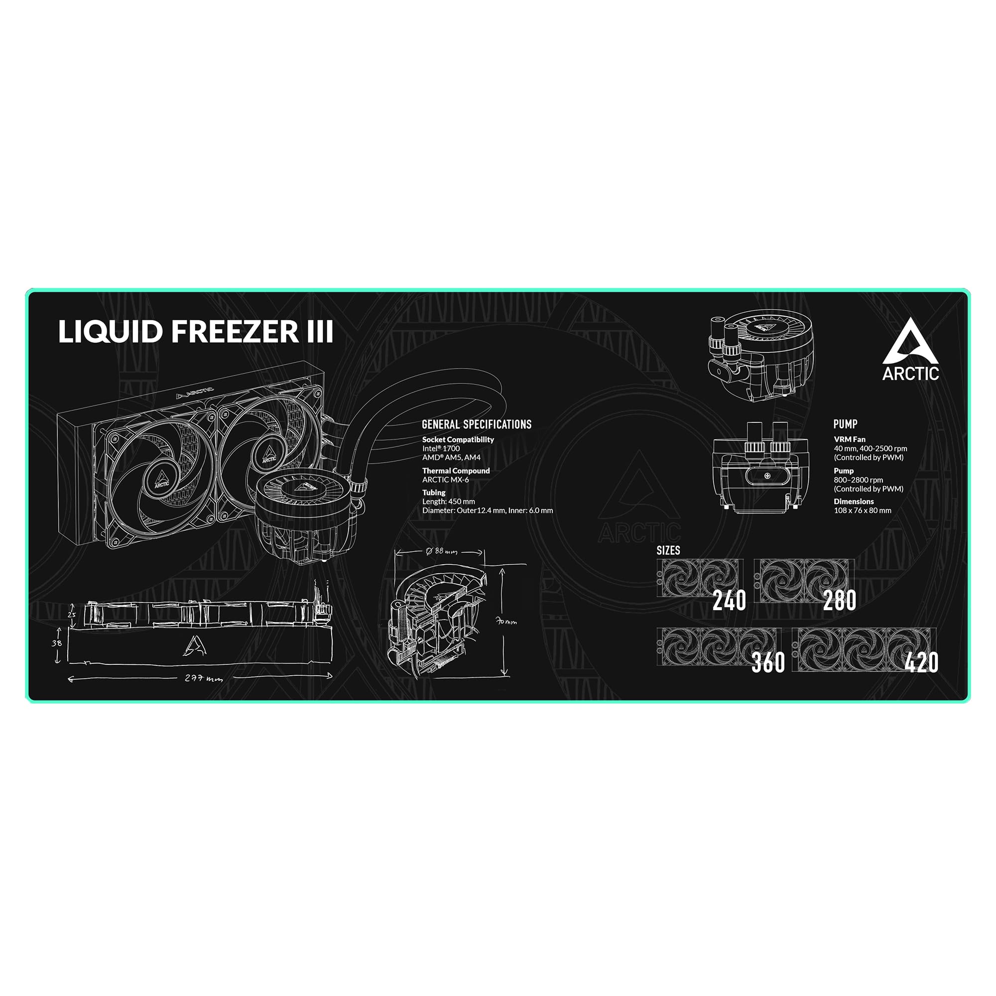 CLASS ANTI-FREEZE サイズ3 Benchmarks and Conclusion - Arctic Liquid Freezer III Pro Review