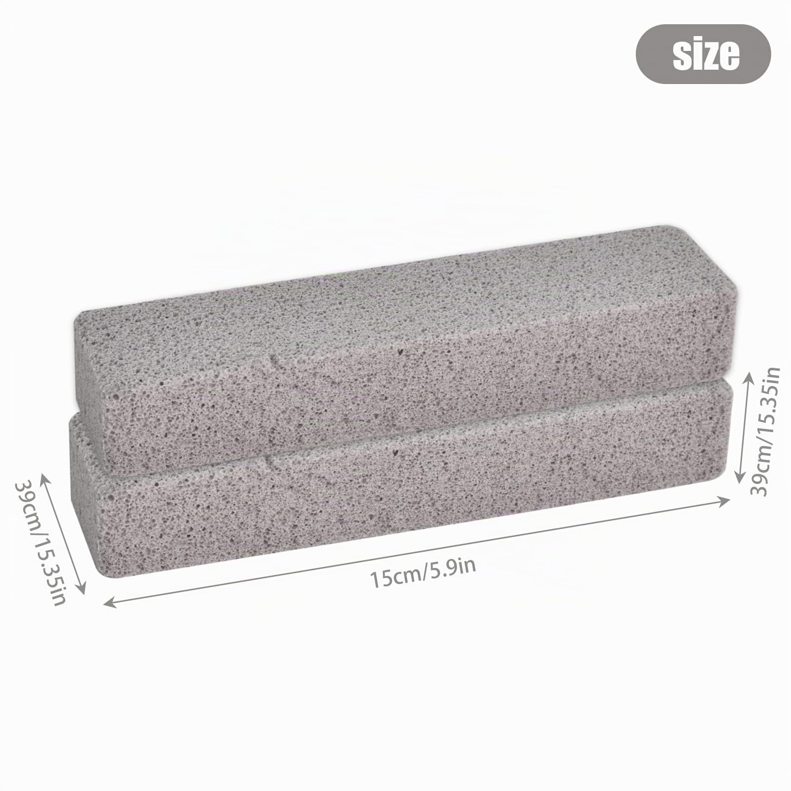 4 Pezzi Pietra di Pulizia per Wc Pietra Pietra Pomice Spazzole per Pulizia Pietra Pomice Detergente WC per Cucina Forno Detergente per Piastrelle Griglia Cucina Doccia Lavandino Bagno