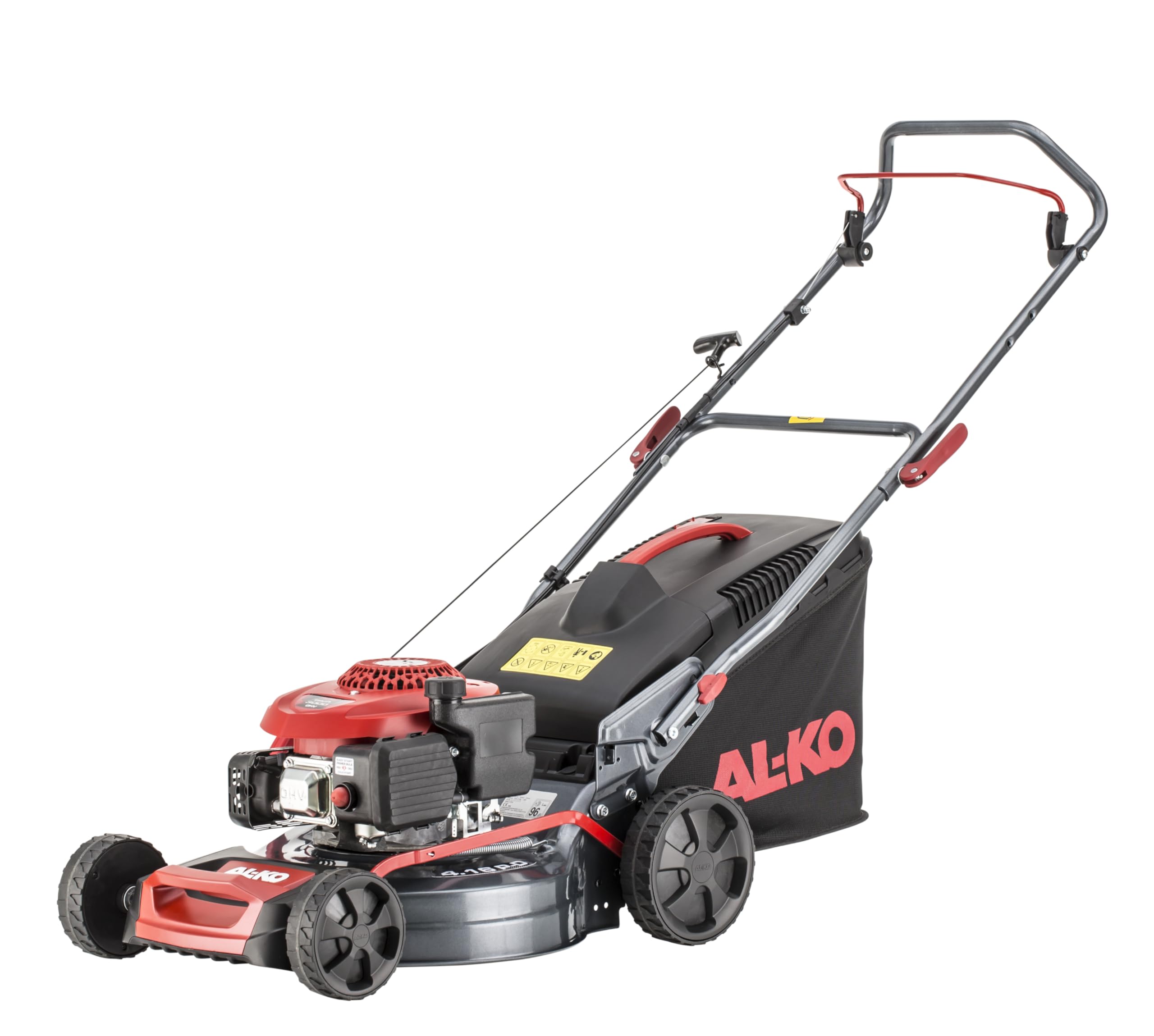 AL-KO Kosiarka spalinowa Easy 4.16 P-D, szerokość cięcia 41 cm, moc silnika 1,4 kW, centralna regulacja wysokości cięcia, obudowa z blachy stalowej, do trawników do 600 m²