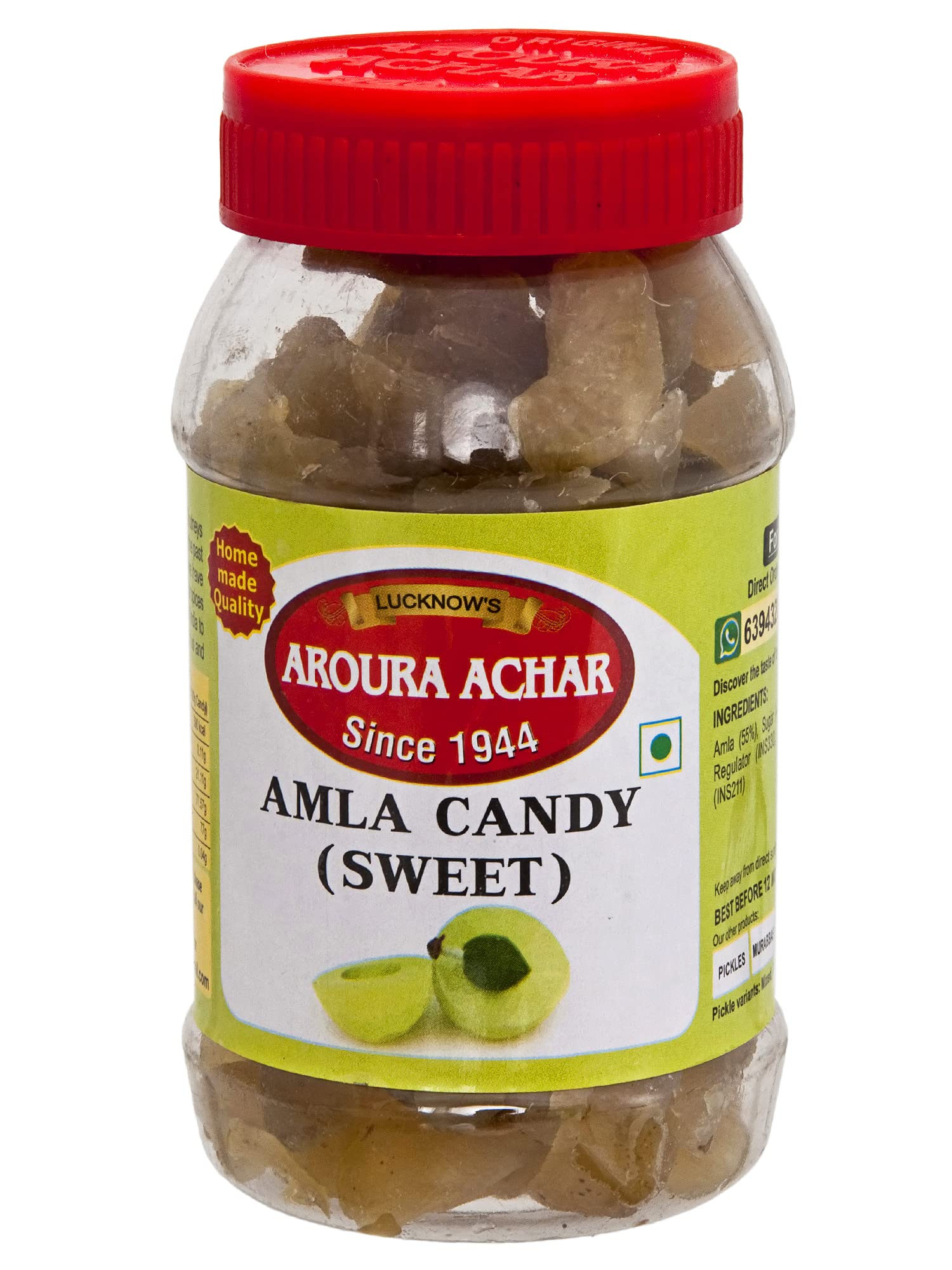 LUCKNOWS AROURA ACHAR SINCE 1944 Dried Dry Gooseberry 100% Natural, No Added Preservatives Amla Candy (250 Grams) (B09DSV4163) Amazon Price History, Amazon Price Tracker