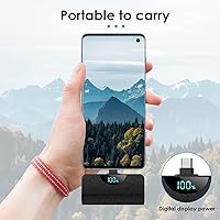 Vista 18 de Mini Portable Charger Power Bank for iPhone 17/16/15 Series, 5000mAh PD USB C Cell Phone Portable Power,Travel Essentials Battery Pack for iPhone