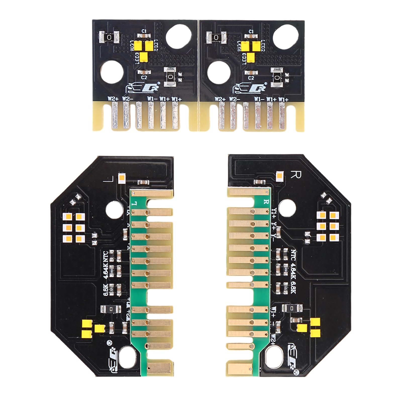 4Pcs CSL Yellow Angel Eyes LED DRL Daytime Running Light Boards for G20 G21 320I 330i M340i 2019-2022 DRL Headlight Module Replaces 1420000423 63118496133 8496133 90110332