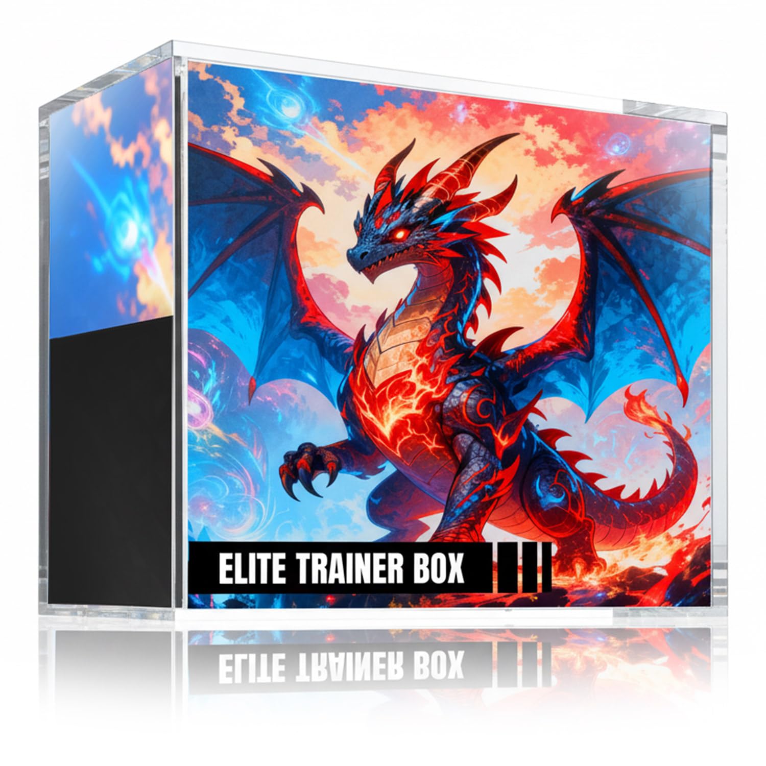 Wigearss Elite Trainer Box Acrylic Display Case