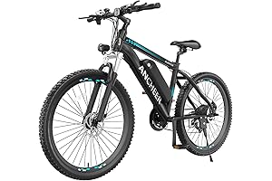 ANCHEER Electric Bike for Adults: 500W, 26-Inch