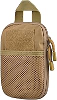 Vista 7 de JEELAD Molle Pouches - Bolsas tácticas EDC bolsa de herramientas para colgar en la cintura, bolsa de accesorios de transporte militar, bolsa