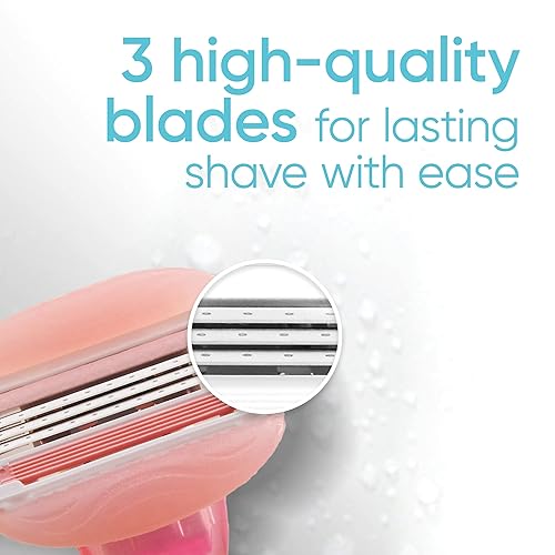 Miniatura 4 de Gillette Venus ComfortGlide White Tea 4 unidades, con Gillette Venus ComfortGlide plus Olay 2 unidades, repuestos de cuchilla de afeitar para mujer