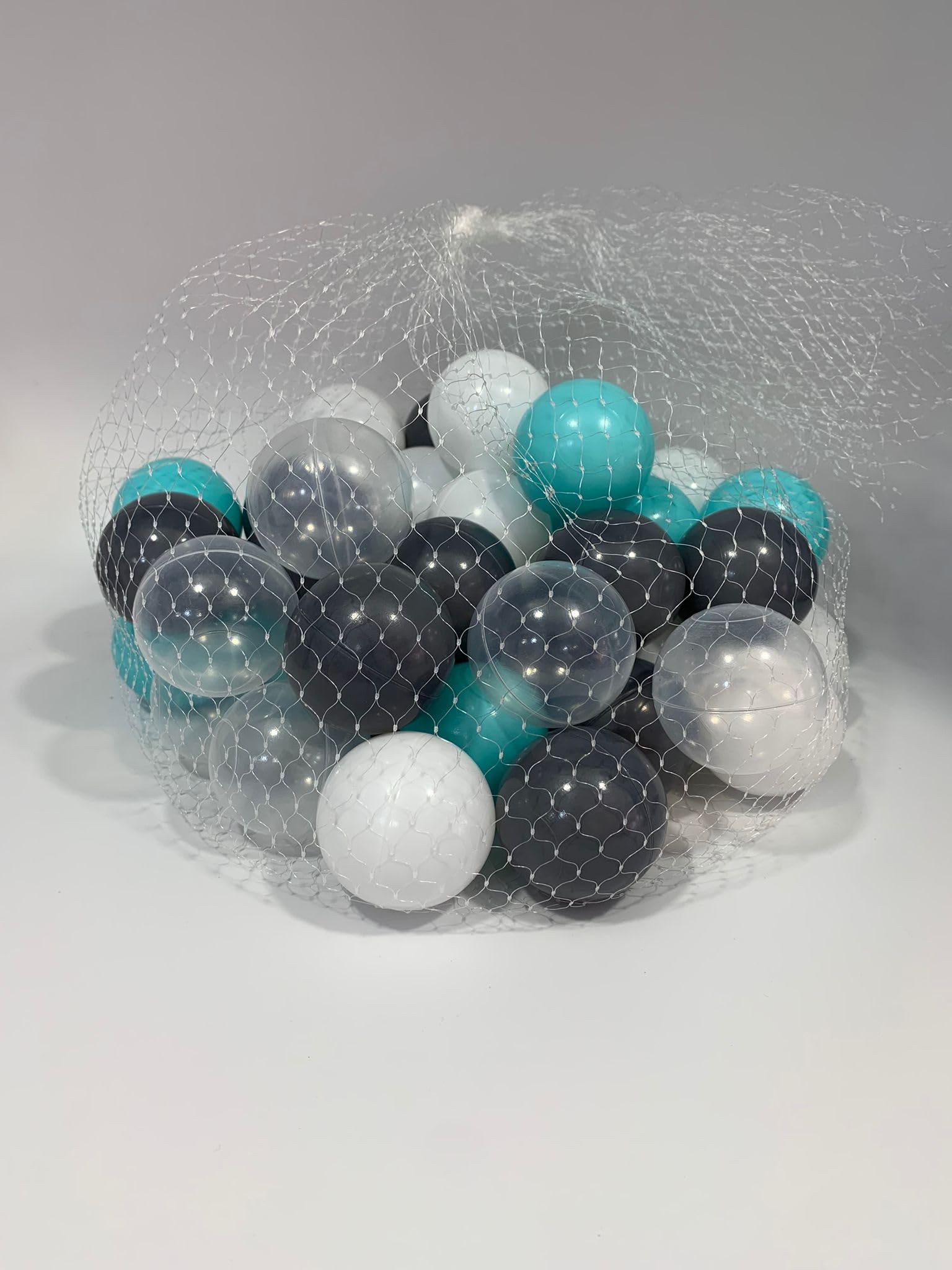 Bolas De Piscina Infantil De 5.5 Cm – 100 Unidades Multicolor – Sin BPA Y Sin Plástico PVC – Lavables A Máquina