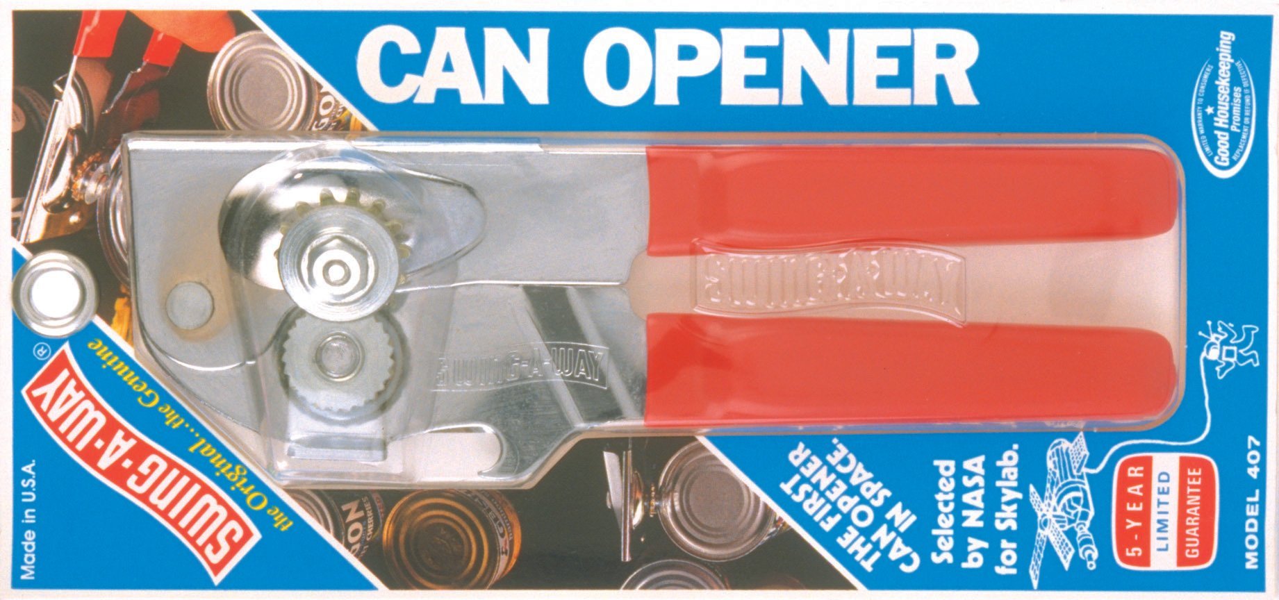Crestware Can Opener Gear Driven