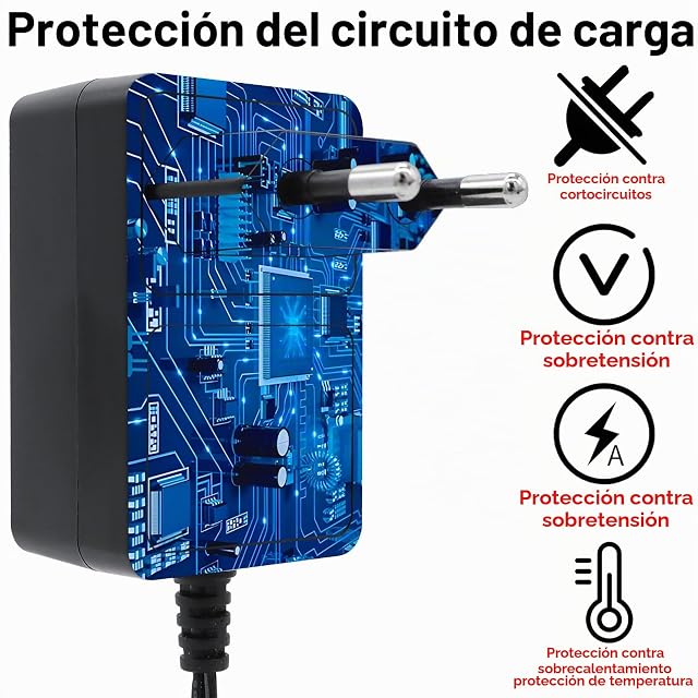 Foto 8 de 8 de Tosiicop Cargador de 6 V para niños y moto, coche eléctrico