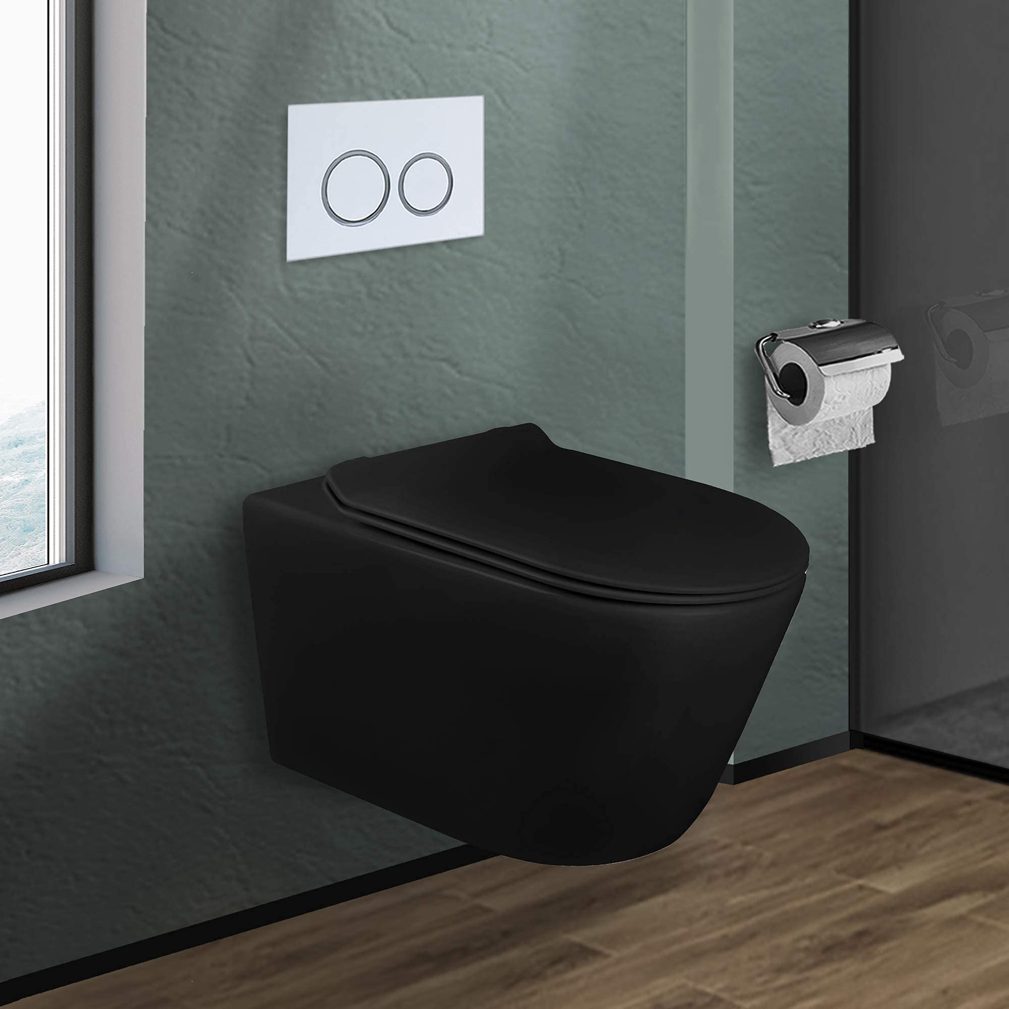 Dakota InWall toilet Combo Set Toilet Bowl With SoftClose Seat