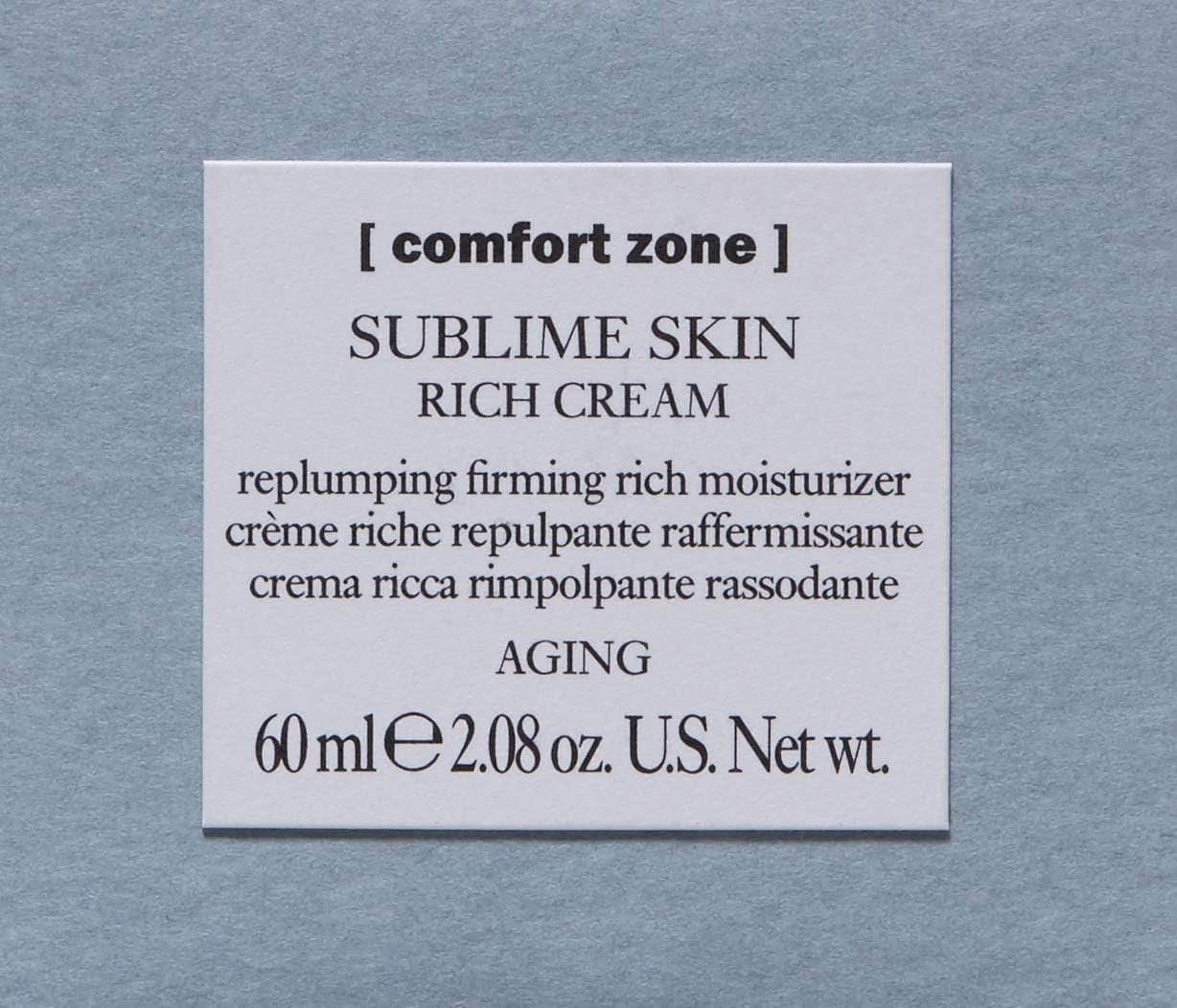 Sublime Skin Rich Cream, Intense Hydration Nourishing Treatment, Brightens, Tones, Firms, Anti-Aging, Natural Ingredients, Marine Extract, Mature & Very Dry Skin, 2.03 Fl Oz