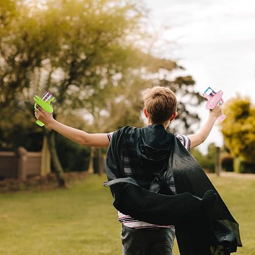 Vista 60 de Sumind Lanzador de discos de espuma de 2 piezas con cremallera Shooter Disparador de discos (naranja, verde)