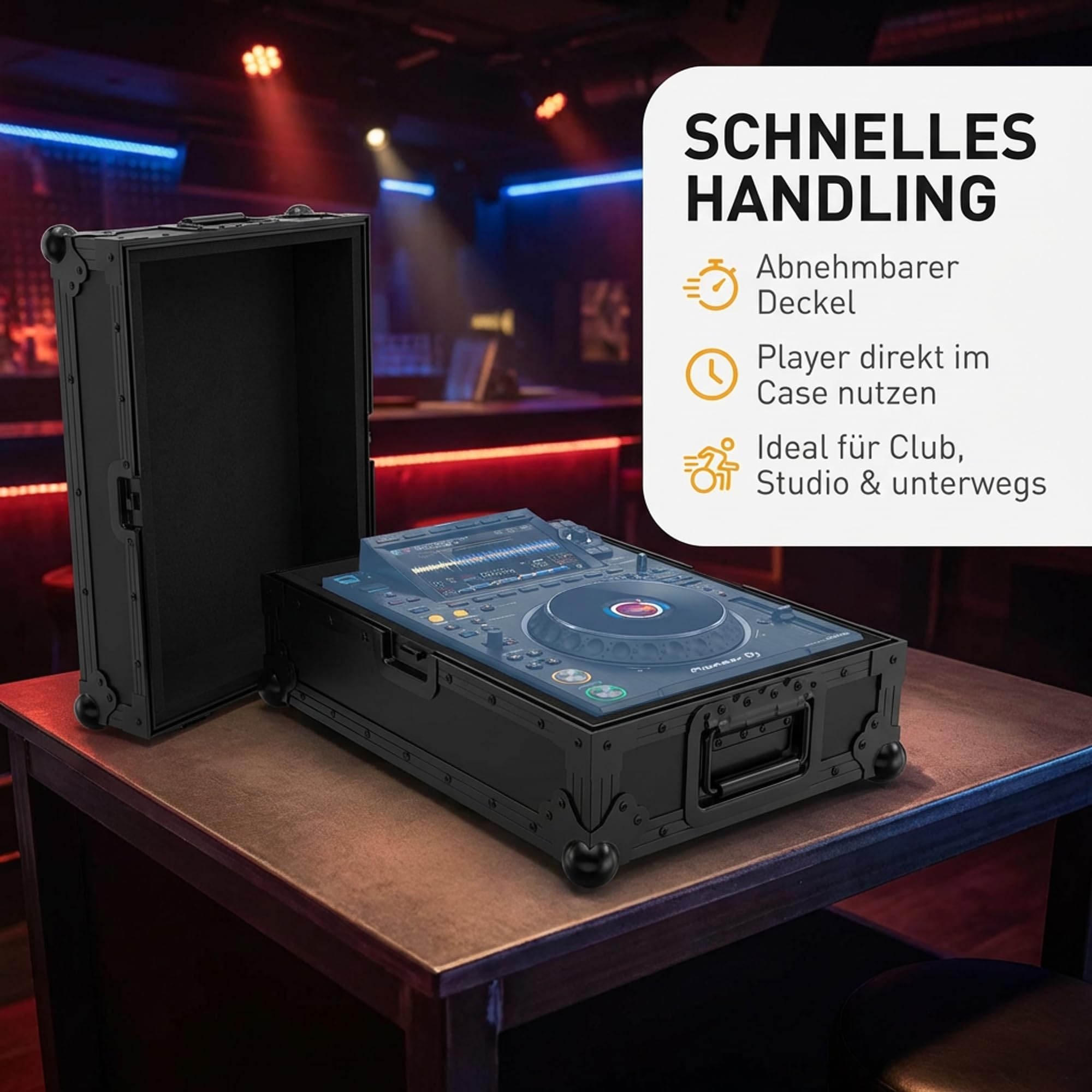 Zomo Flightcase P-CDJ-3000 NSE