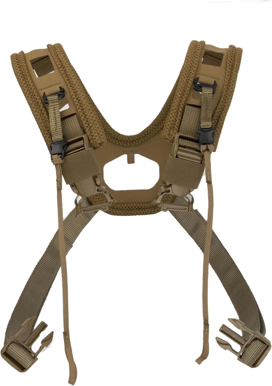 FHF Gear Airframe Shoulder Harness – Lightweight Breathable Hunting Retention System for Bino Packs & Chest Rigs