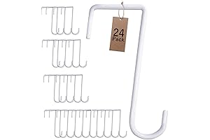 JOYSEUS Vinyl Fence Hooks: Outdoor Essentials for Vinyl Fencing