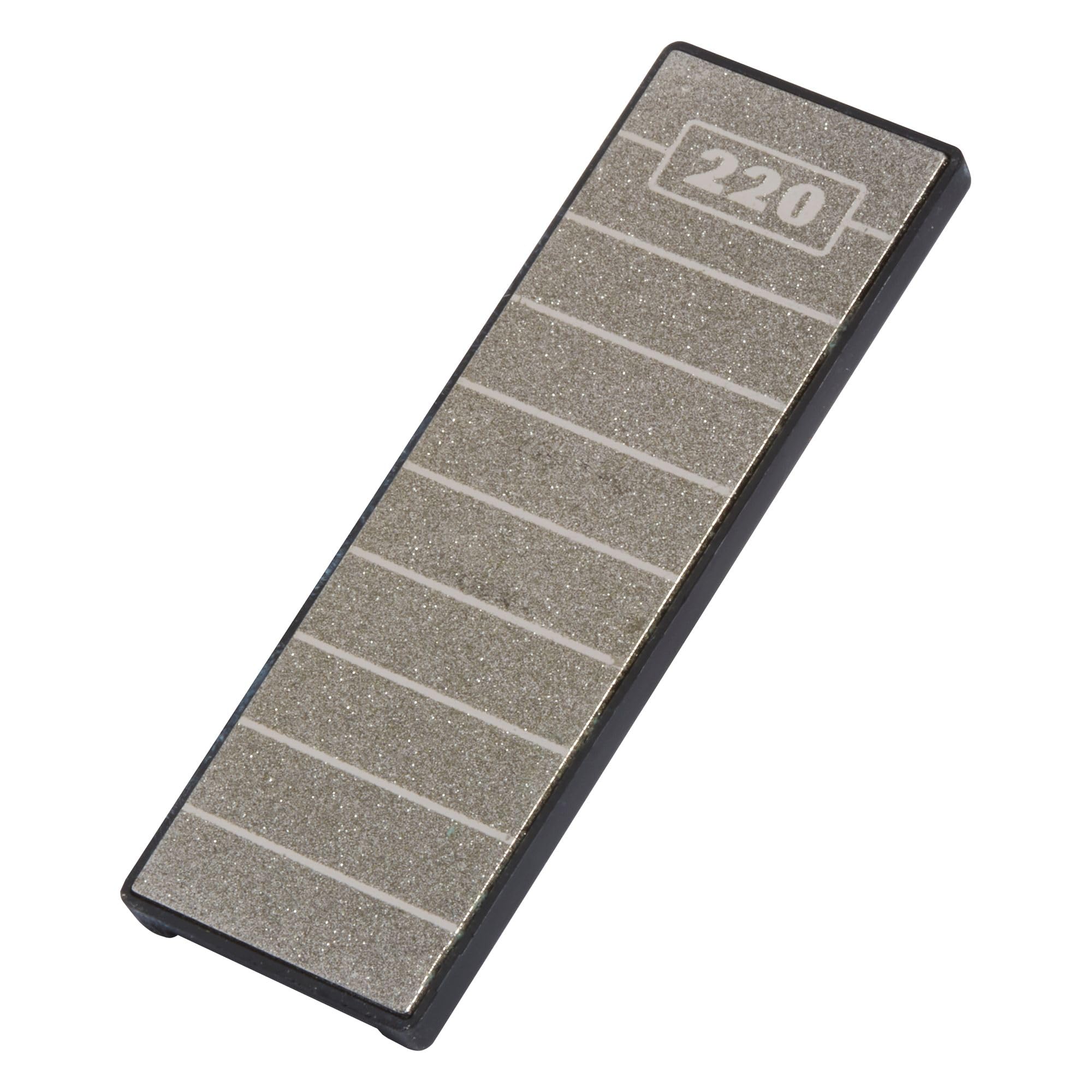Trend FastTrack Diamond Preparation Stone, 220 Grit for Optimal Sharpening, FTS/S/P, Grey, 8 x 15cm