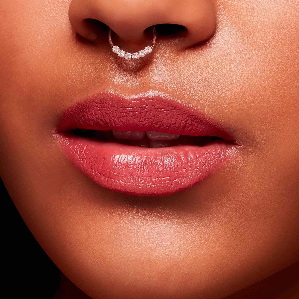 MAC Amplified Creme Lipstick - 132 Just Curious (Pinky Red) - 0.1 oz / 3 g