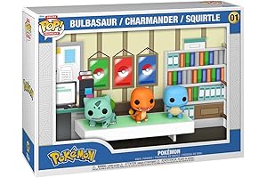 Pop! Moments Deluxe: Pokemon - Bulbasaur, Charmander, Squirtle