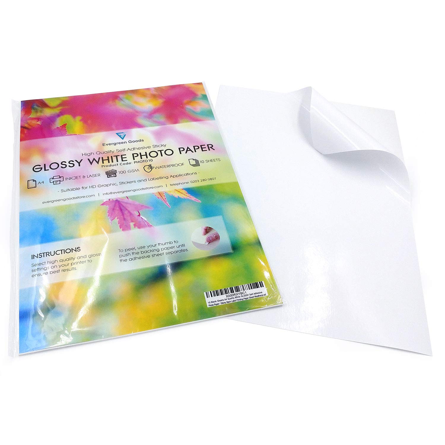 Waterslide Decal papier Transparant inkjet A4 - Airbrush en Pinstripe Winkel