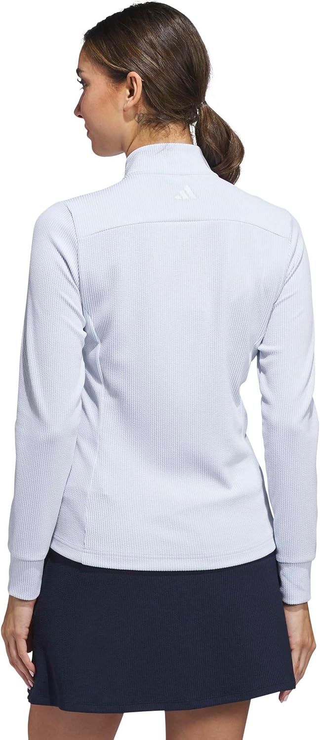 adidas womens Performance Texture Full Zip Jacket - Image 3