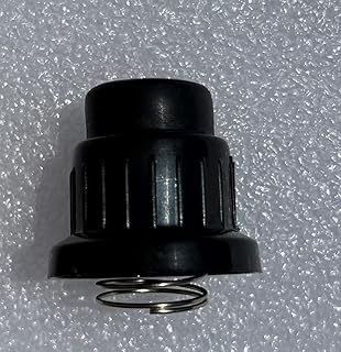 Gas Grill Igniter Black Replacement Button with Spring for AA Batteries Thread Igniters