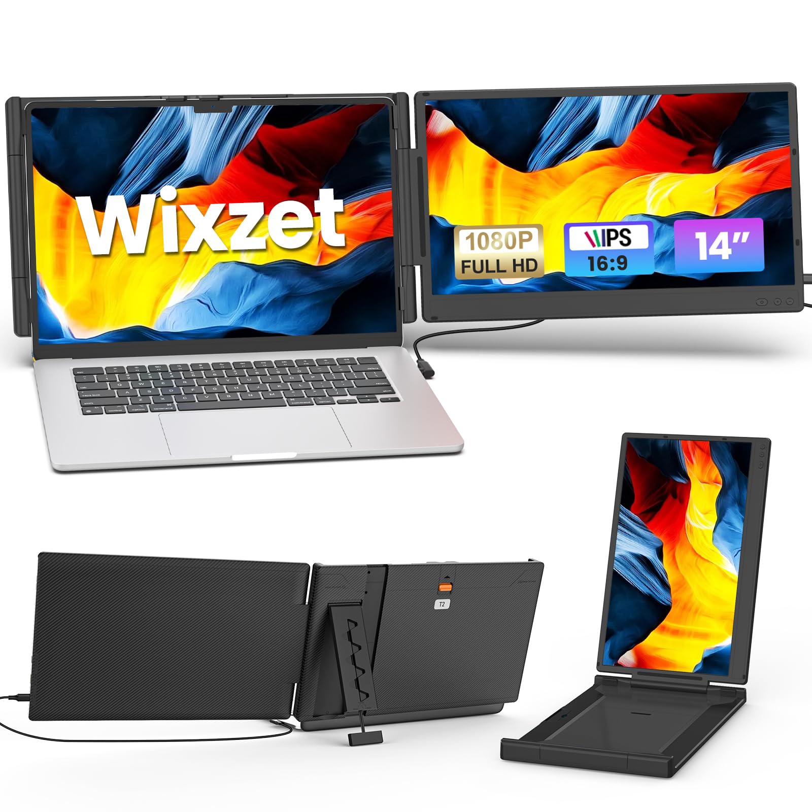 Amazon.com: Wixzet Laptop Screen Extender, 14
