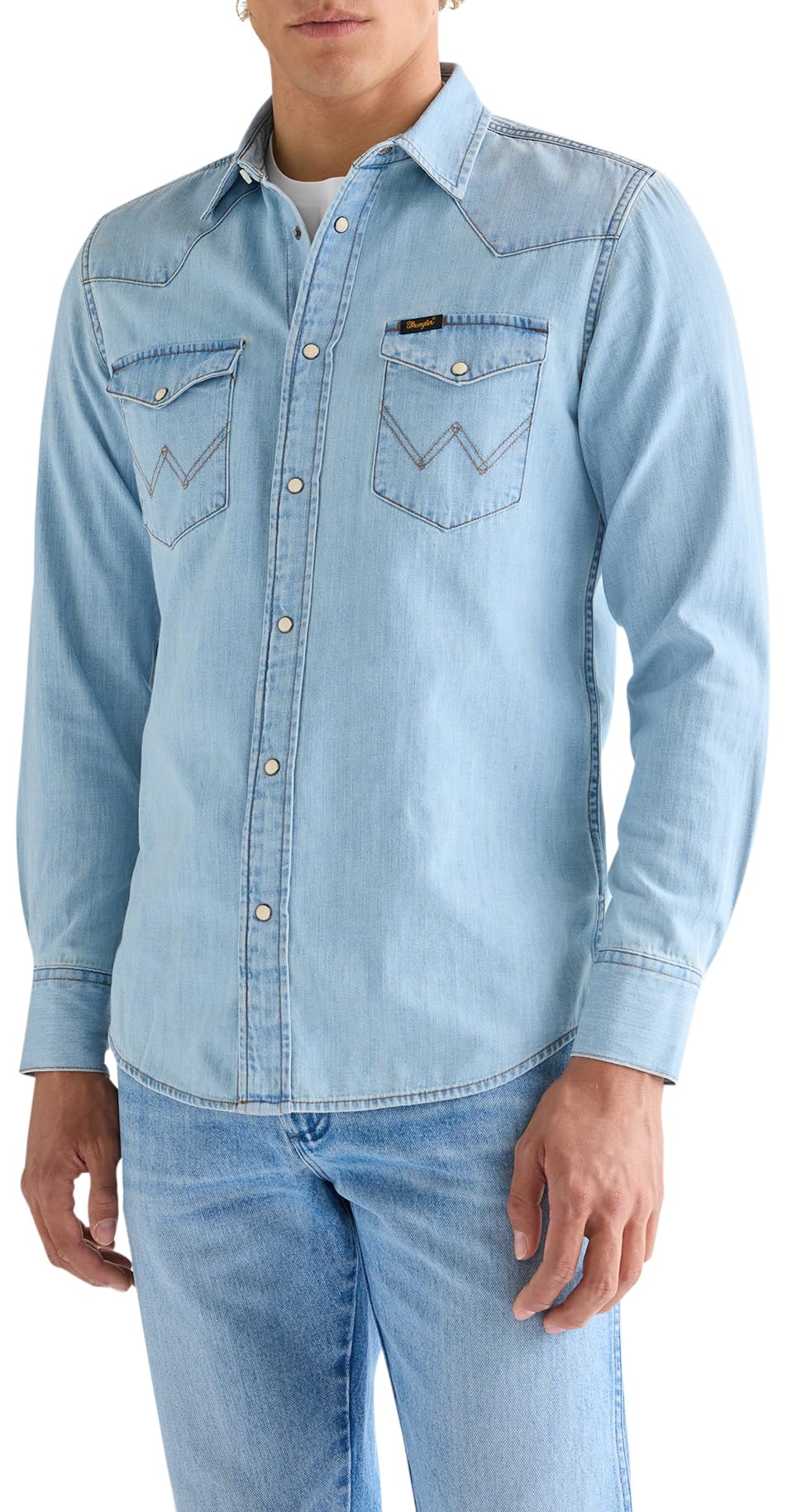 Wrangler Western Shirt Shirt, Riverbank, 3XL Men