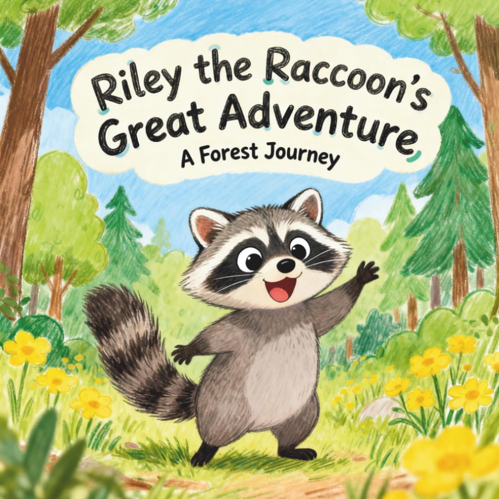 Riley the Raccoon’s Great Adventure: A Forest Journey