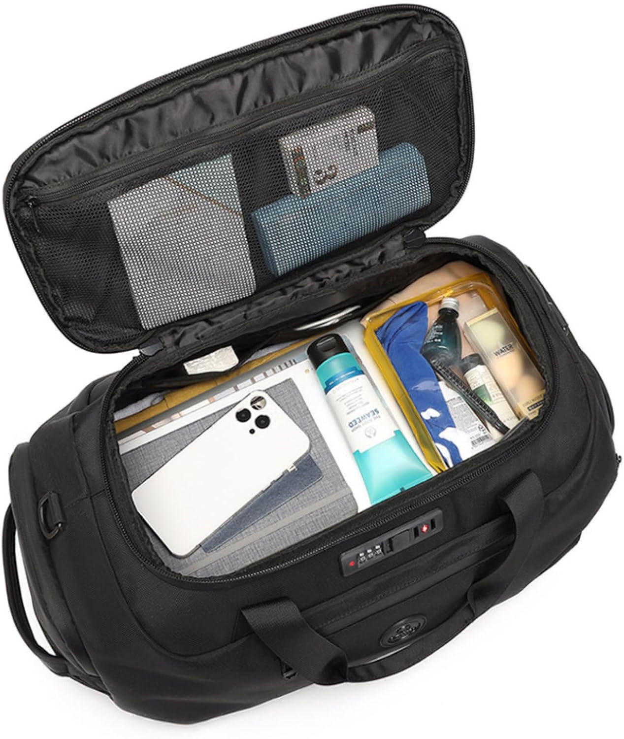 Amazon | QIFENGDIANZI ボストンバッグ 50L スポーツバッグ 4way